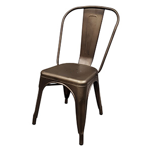 Gun Metal Tolix Chair