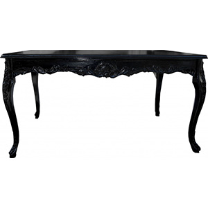 Black Rectangular Elegance Table