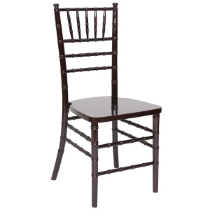 Mahogany Chiavari Chair with Cushion