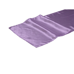 Lavender Satin Table Runner