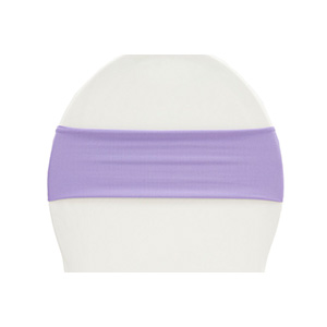 Lavender Spandex Chair Bow