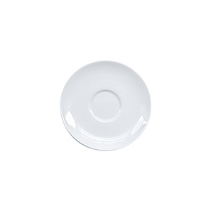 White Coupe Saucer