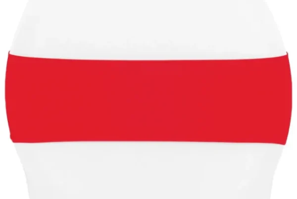 BOUCLE EN SPANDEX ROUGE