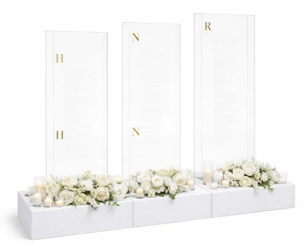 ALLYSYN SEATING CHART WITH FLOWERS