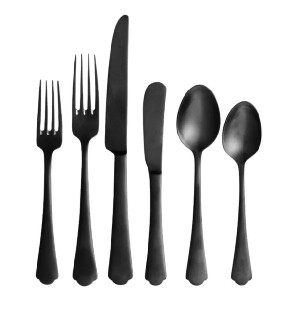 BLACK ETHAN SOUP SPOON