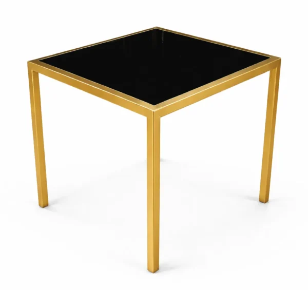 MOSCOW GOLD-BLACK END TABLE