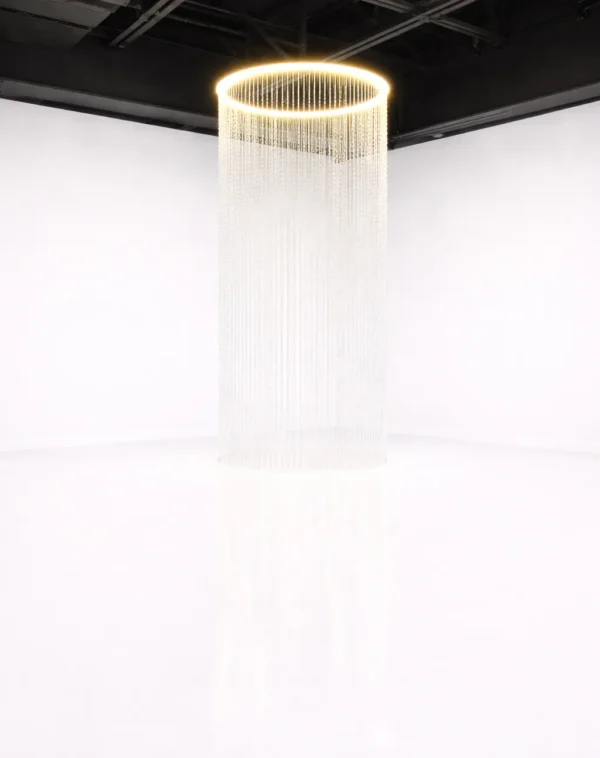 CRYSTAL RING WITH LIGHTS FOR ROOM CEILING