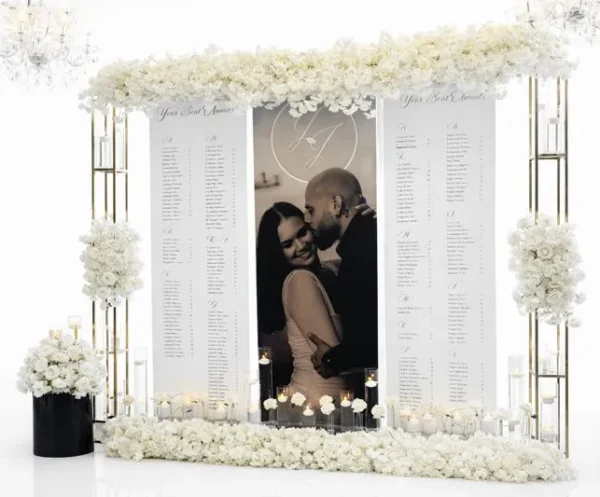 JULIA SEATING CHART WALL