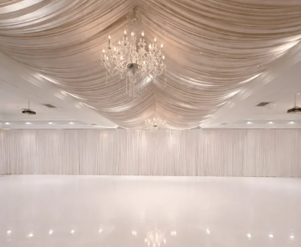 IVORY CEILING VALANCES