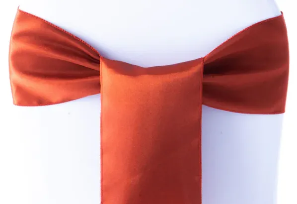 BOUCLE EN SATIN RUST