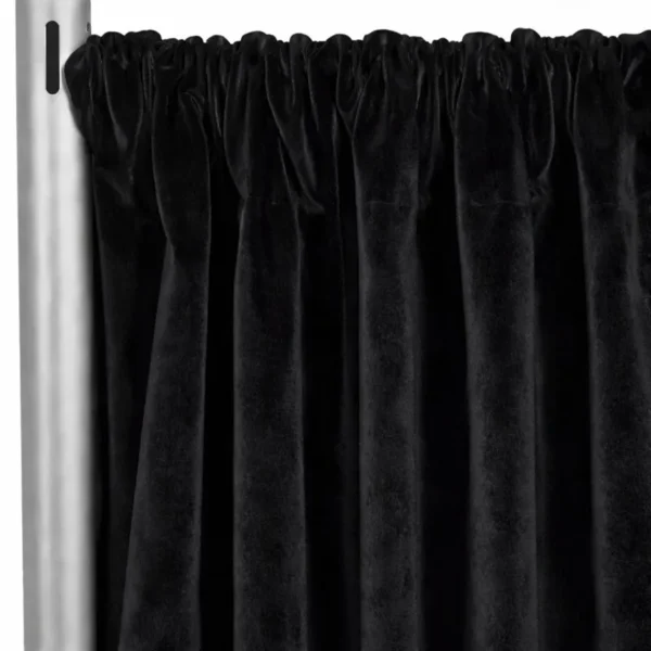 BLACK VELVET CURTAIN