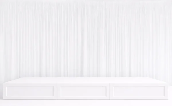 WHITE VINYL AND PANELS 8' X 12' - 16" HIGH