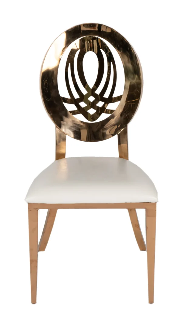 ROSE GOLD DIAMOND CHAIR