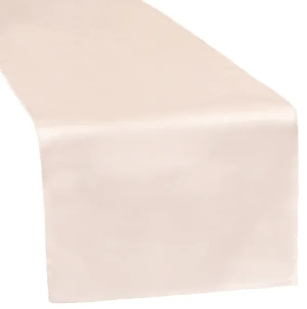 BLUSH SATIN TABLE RUNNER