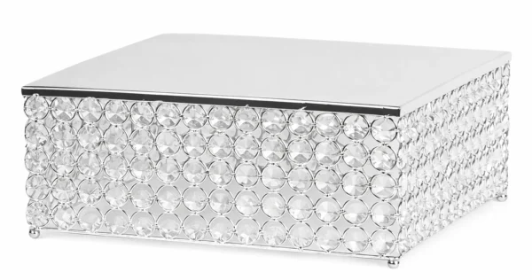 AMELIA SILVER CAKE STAND