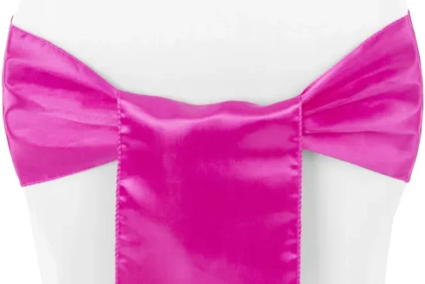 BOUCLE EN SATIN FUSCHIA