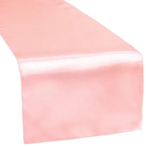 CORAL SATIN TABLE RUNNER