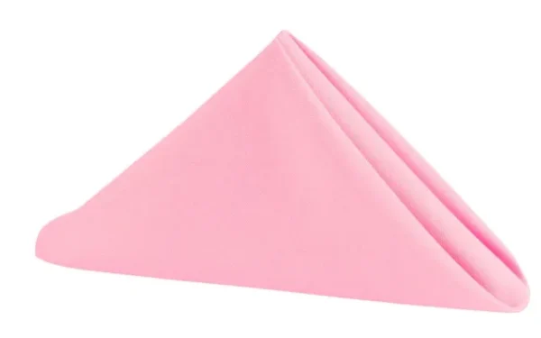 SERVIETTE DE TABLE EN POLYESTER ROSE
