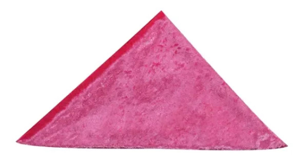 SERVIETTE DE TABLE EN VELOURS FUSCHIA