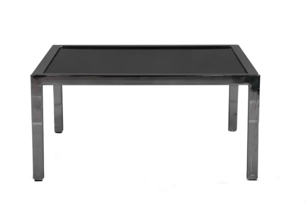 TABLE CARRÉE A CAFÉ RIO NOIR