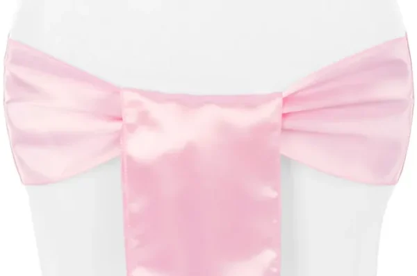 BOUCLE EN SATIN ROSE MEDIUM