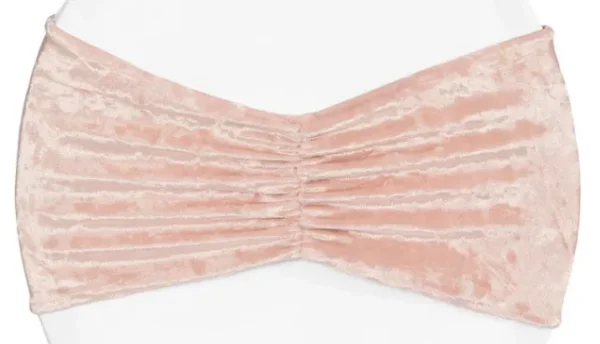 BLUSH VELVET BOW