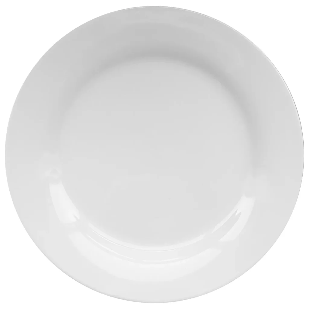 ASSIETTE ROYALE BLANC 12"