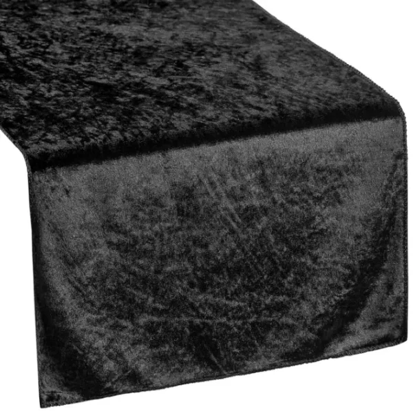 BLACK VELVET TABLE RUNNER
