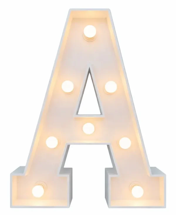 MARQUEE LETTER 4' - A