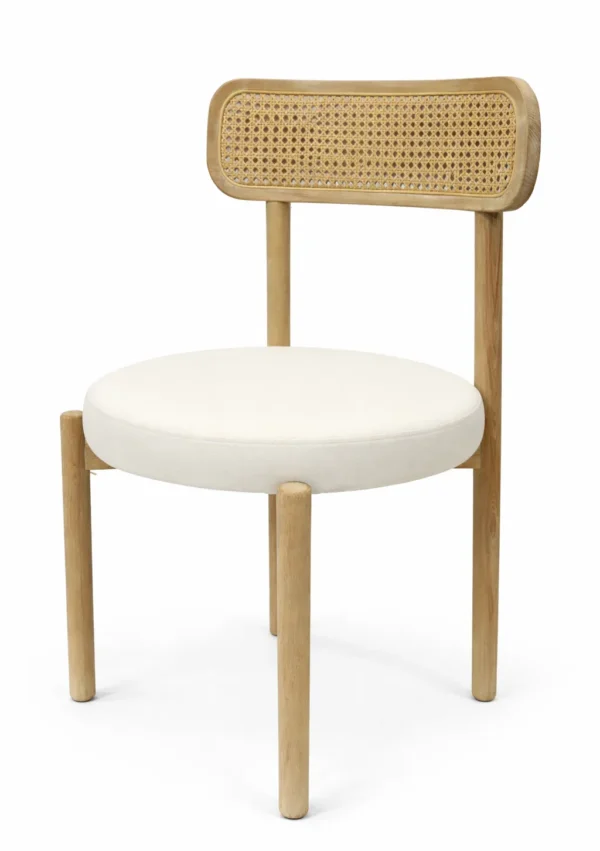 ELEONORA RUSTIC CHAIR WHITE
