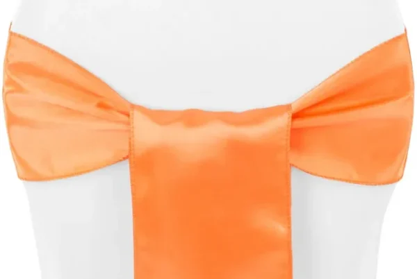 BOUCLE EN SATIN ORANGE