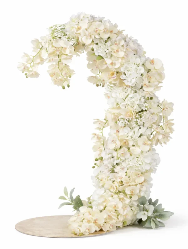 HALF-MOON TABLE ARCH FOR CAKE