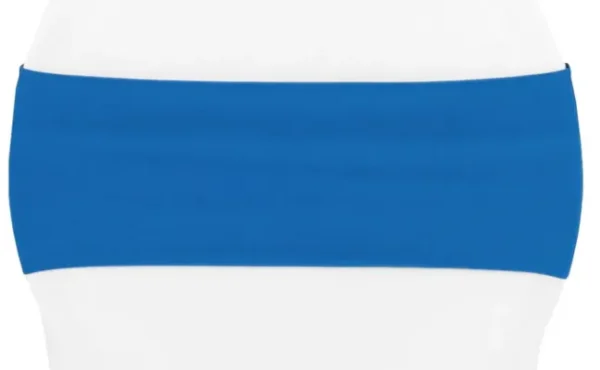 BOUCLE EN SPANDEX DUSTY AZURE