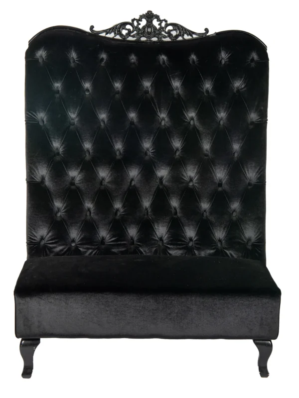 BLACK VELVET ARALE BANQUETTE