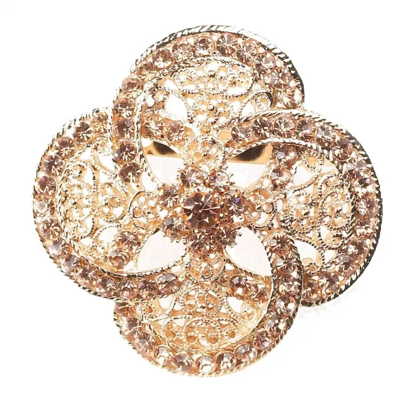 ROSE GOLD 4-PETAL NAPKIN RING