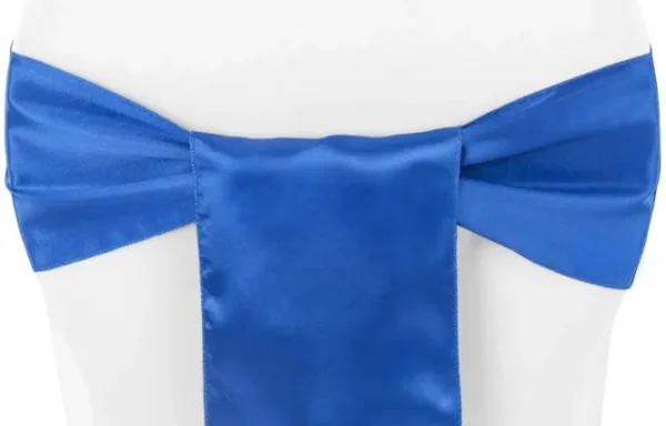 BOUCLE EN SATIN BLEU ROYAL