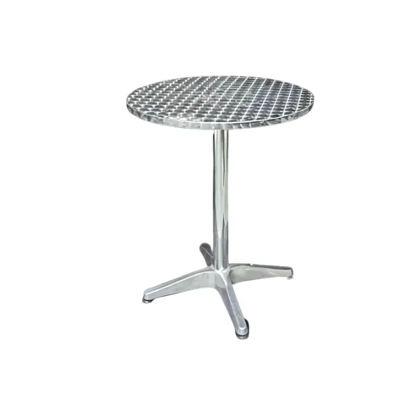 STAINLESS STEEL BISTRO TABLE