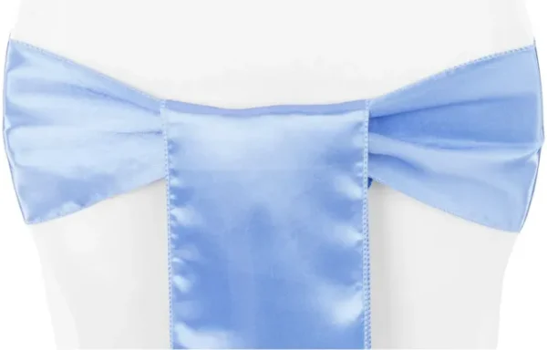 BOUCLE EN SATIN BLEU SÉRÉNITÉ