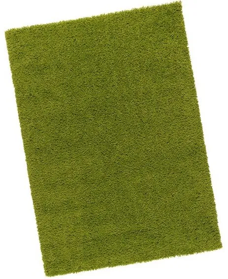GREEN SHAGG CARPET