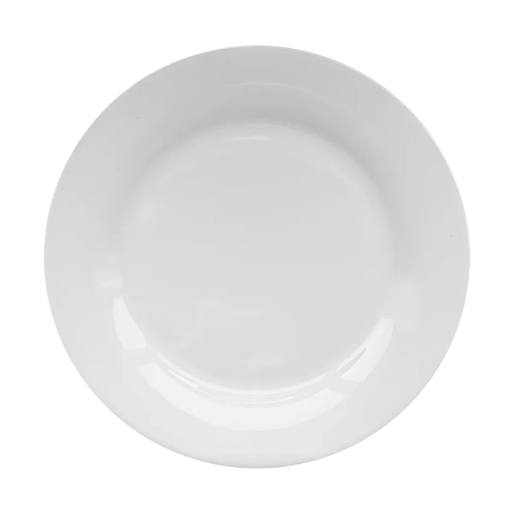 ASSIETTE ROYALE BLANC 10"