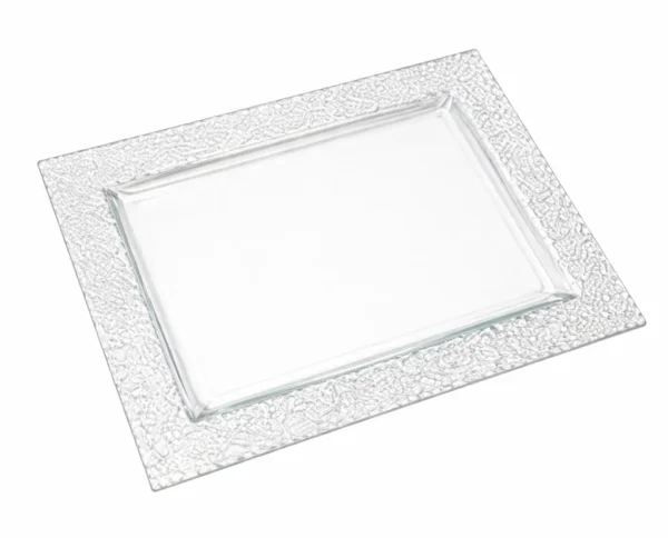 GLASS PLATE 10" X 16"