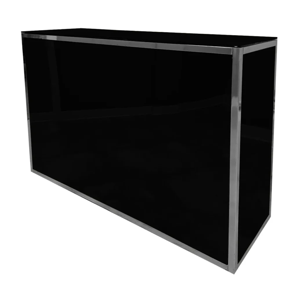 BLACK ACRYLIC BAR 6'