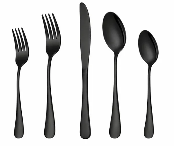 BLACK ELEGANCE SALAD-DESSERT FORK
