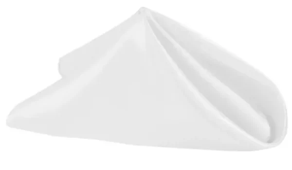 SERVIETTE DE TABLE EN SATIN BLANC