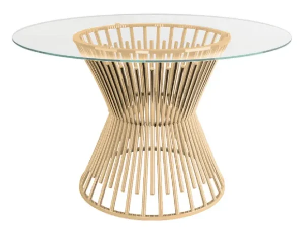 GOLD-CLEAR TIERRA ROUND TABLE
