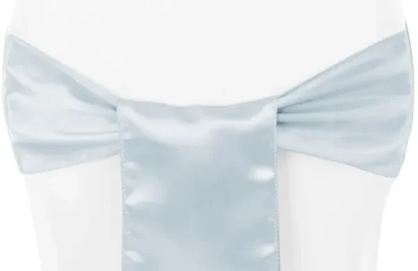 BOUCLE EN SATIN DUSTY BLEU