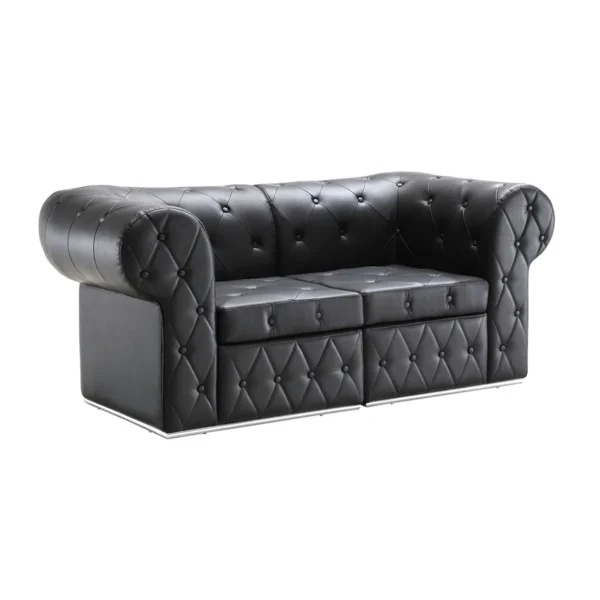 BLACK RIVIERA LOVESEAT