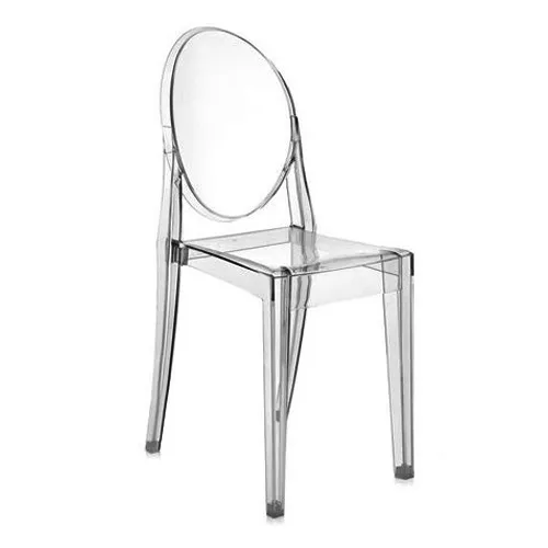 CLEAR GHOST CHAIR WITHOUT ARM