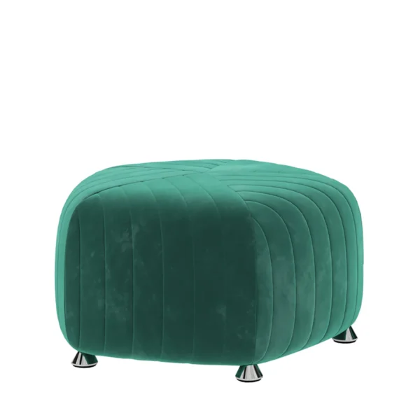 EMERALD LUXOR POUF
