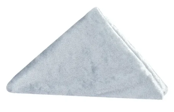 DUSTY BLUE VELVET NAPKIN